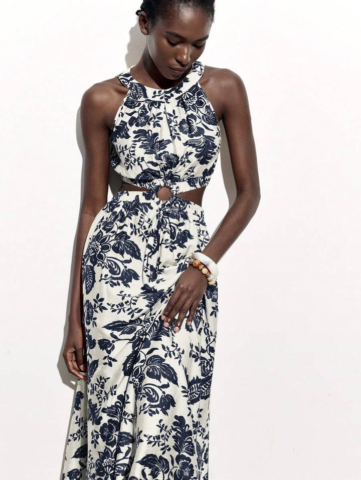 Rochie maxi SHEIN, mix culori