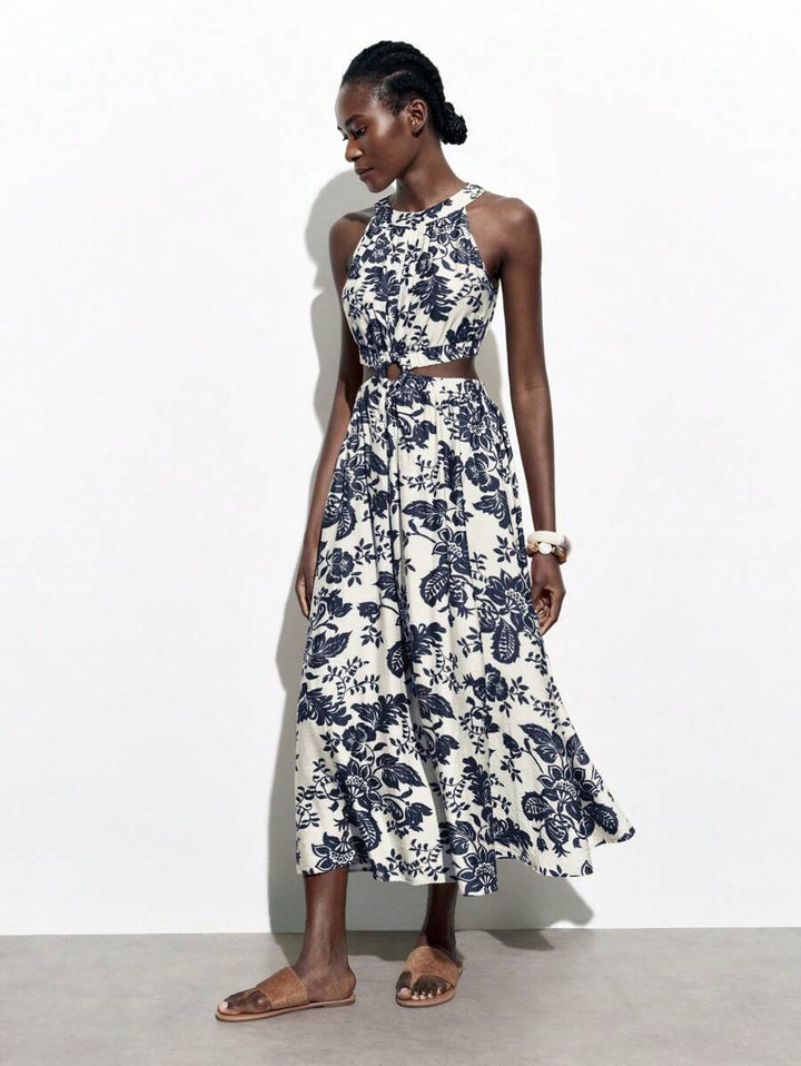 Rochie maxi SHEIN, mix culori