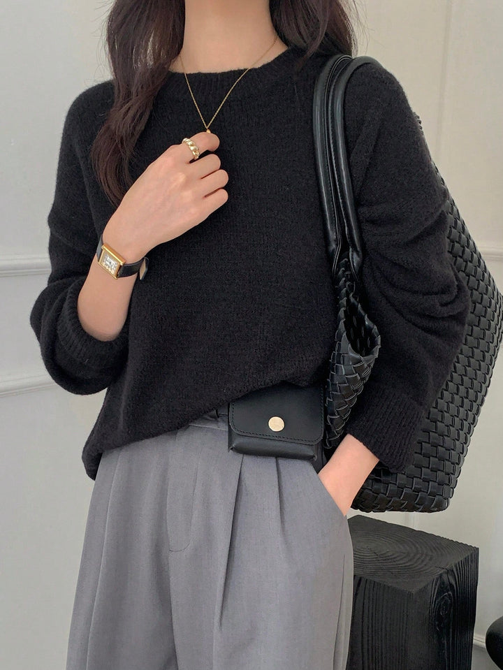 Pulover SHEIN, negru