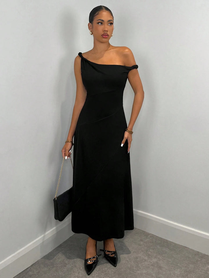 Rochie midi SHEIN, negru