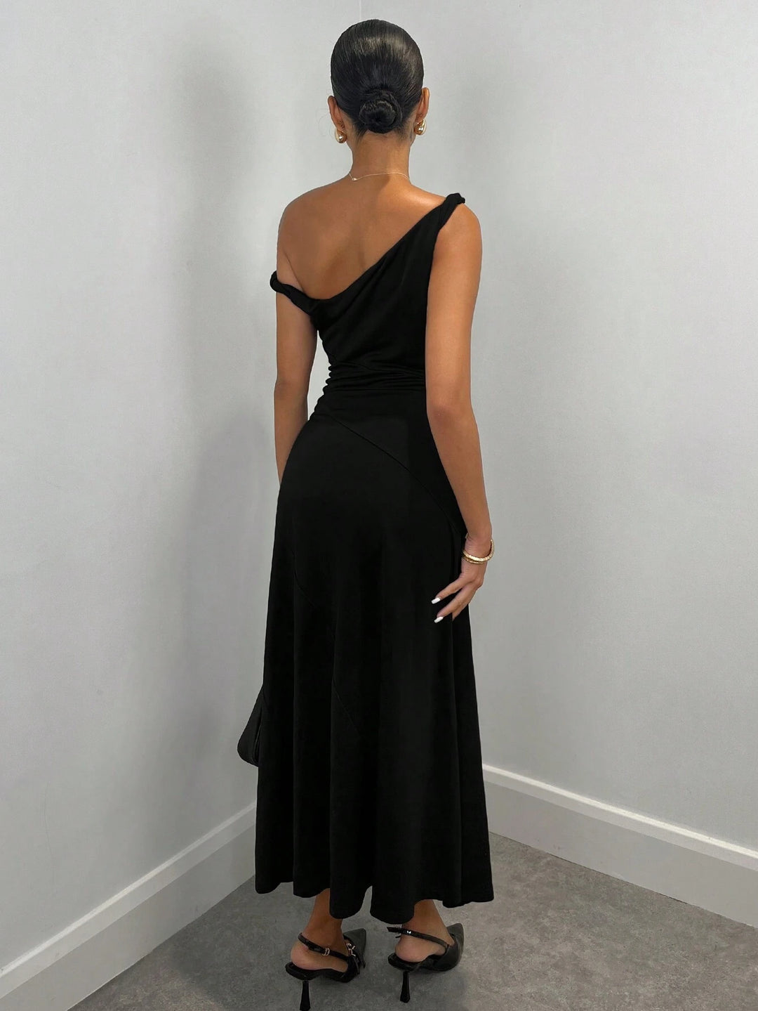 Rochie midi SHEIN, negru