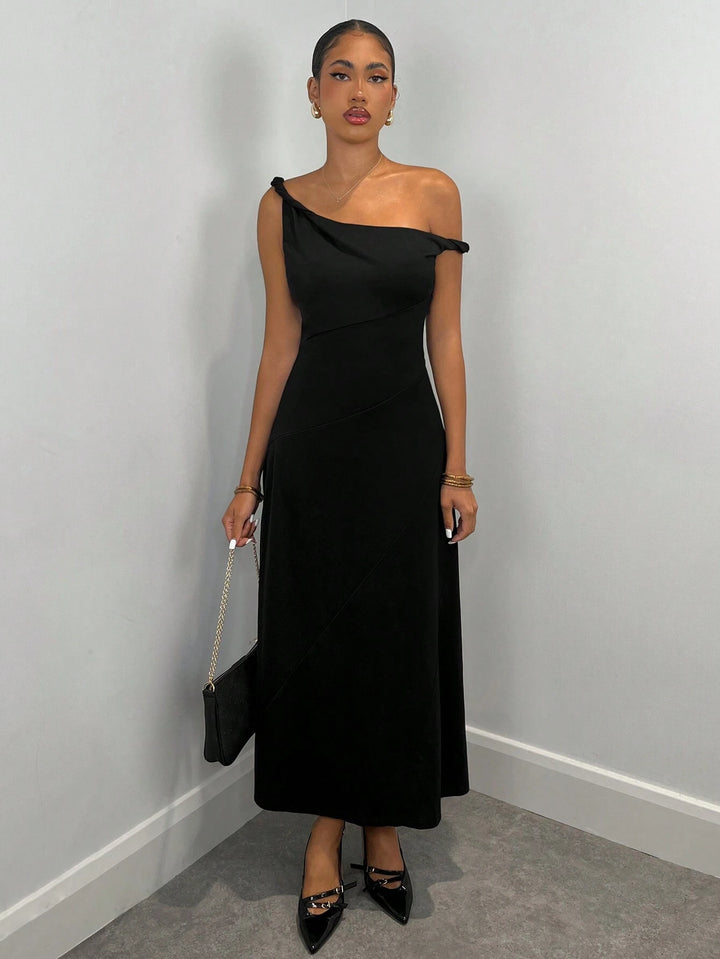 Rochie midi SHEIN, negru