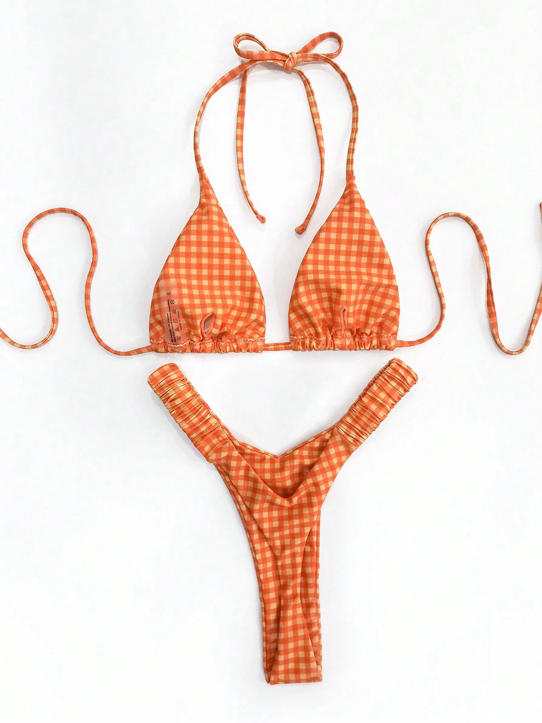Costum de baie SHEIN, portocaliu