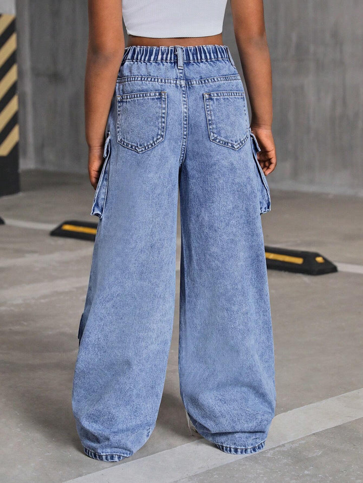 Jeans SHEIN, albastru