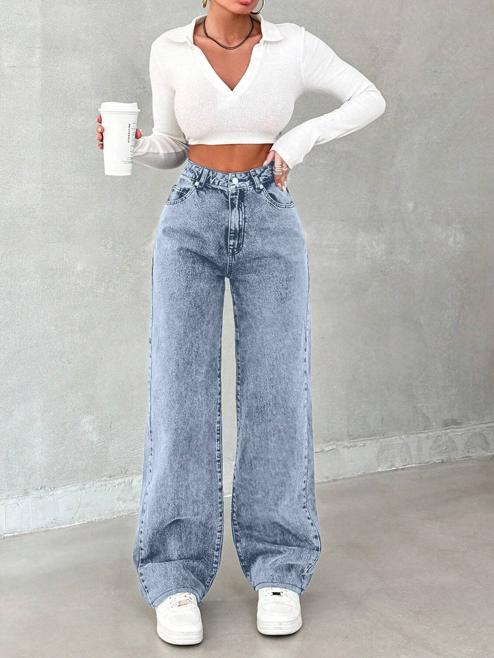 Jeans SHEIN, albastru