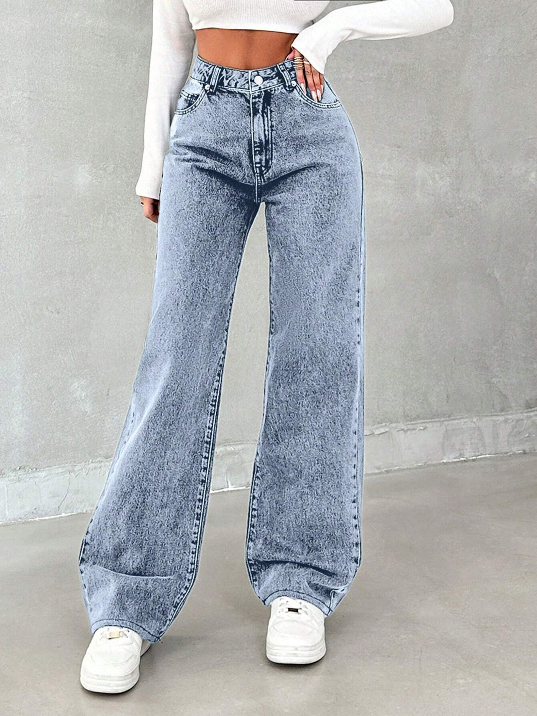 Jeans SHEIN, albastru