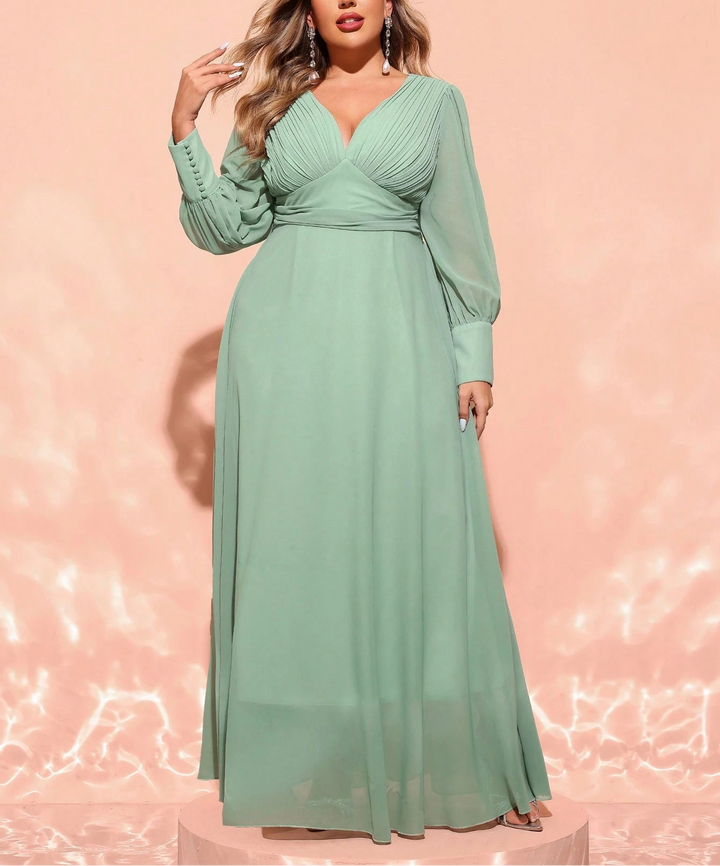 SHEIN maxi ruha, türkiz