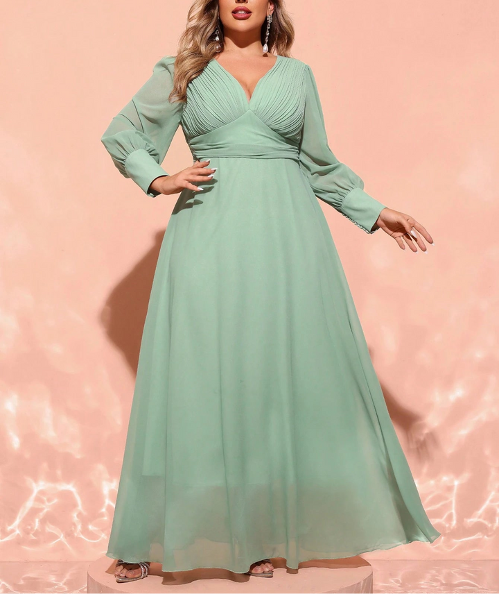 SHEIN maxi ruha, türkiz