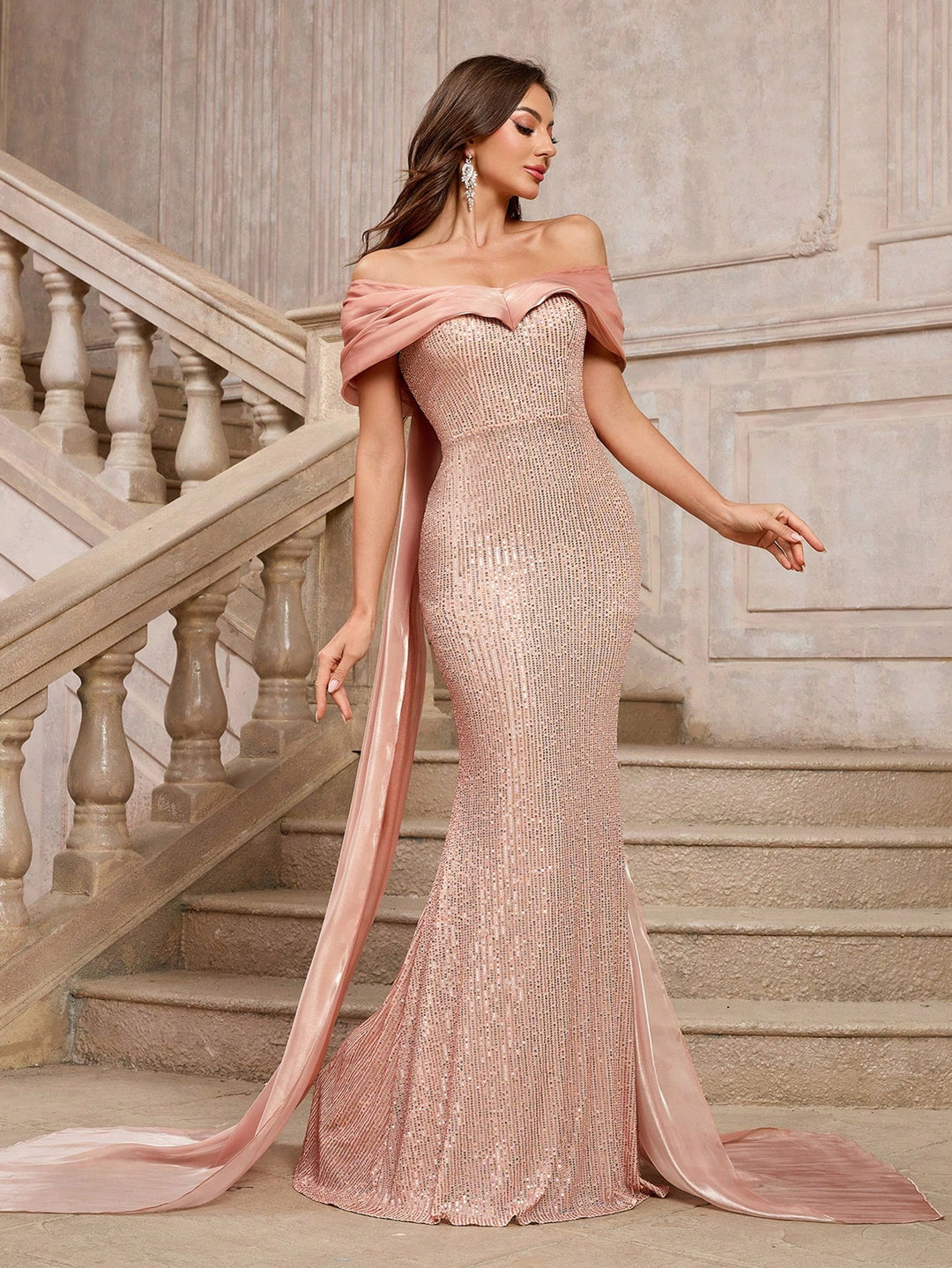 Rochie SHEIN, auriu