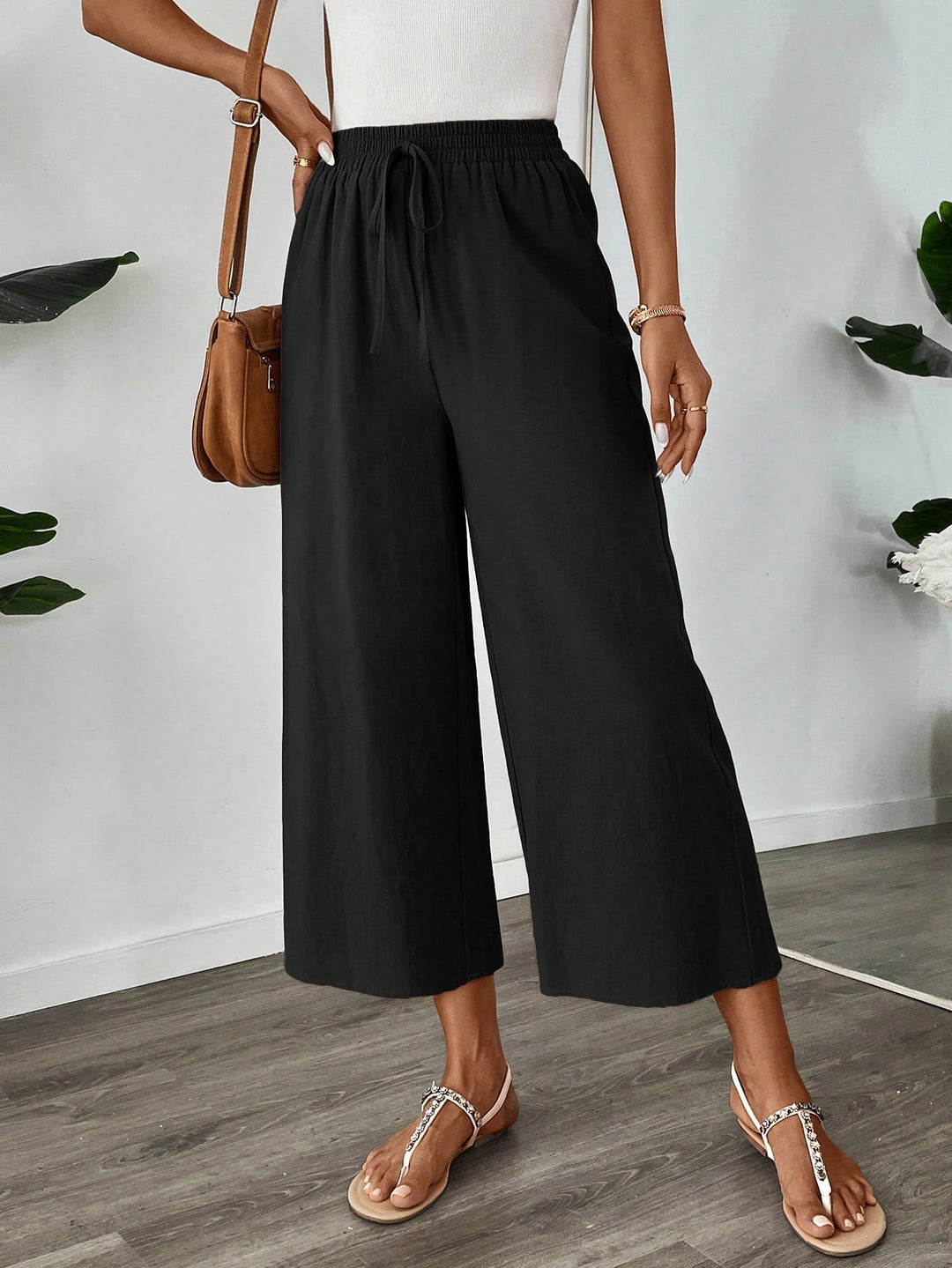 Pantaloni SHEIN, negru