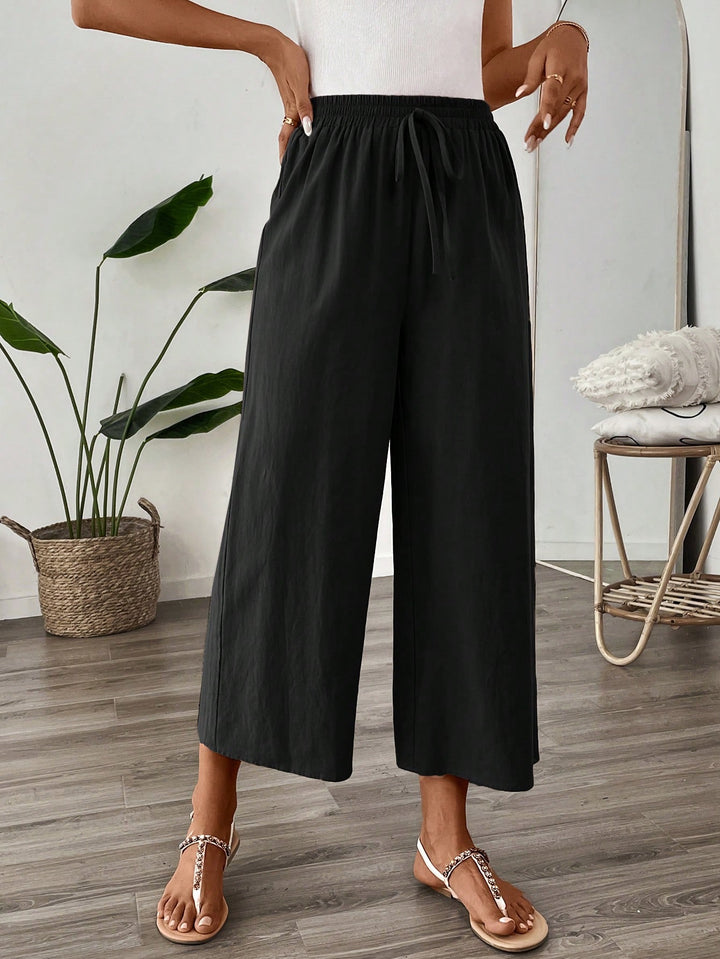 Pantaloni SHEIN, negru