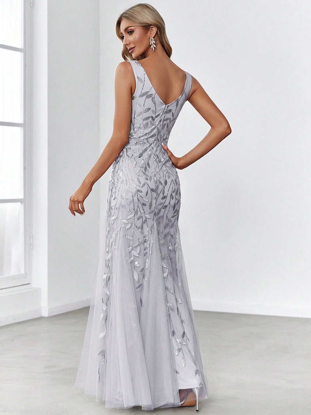 Rochie SHEIN, argintiu