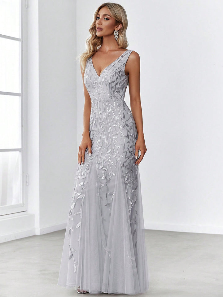 Rochie SHEIN, argintiu