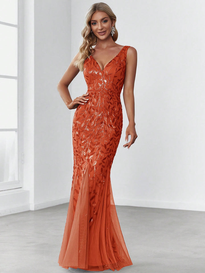Rochie SHEIN, portocaliu