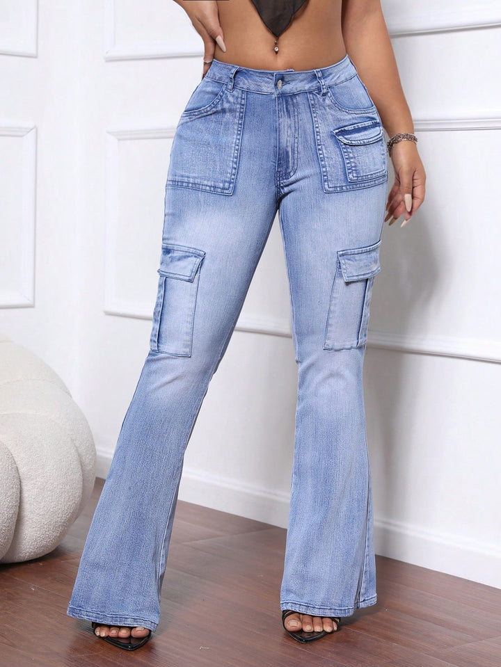 Jeans SHEIN, albastru