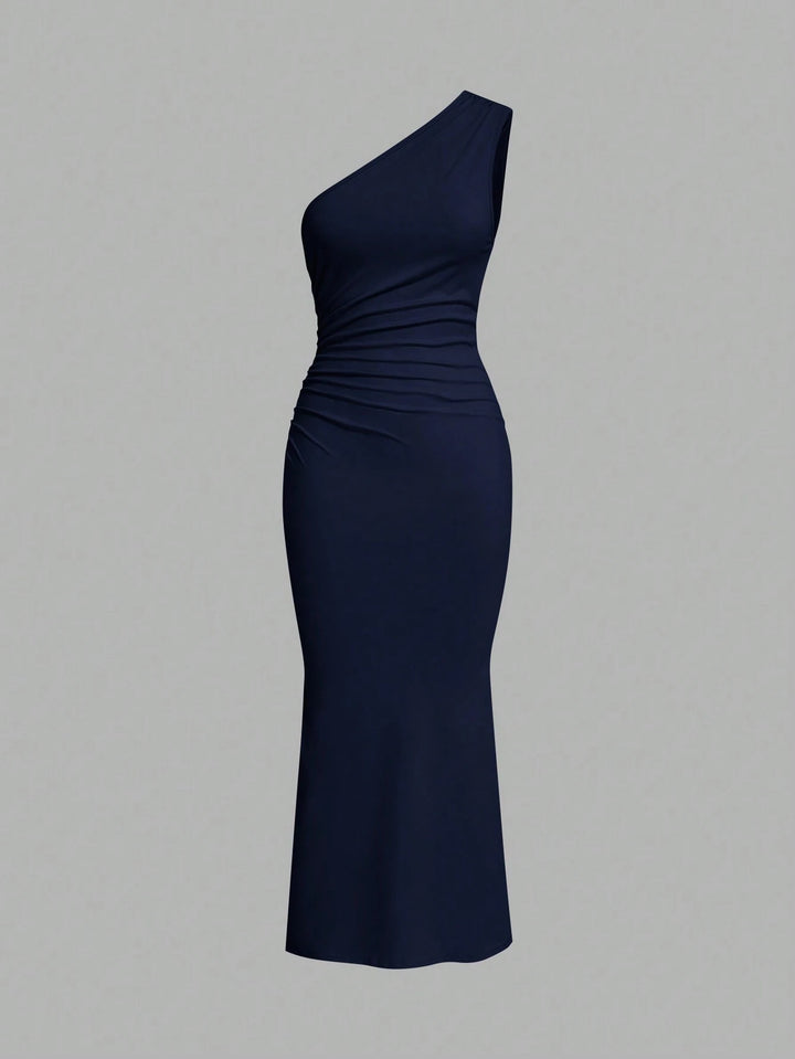 Rochie midi SHEIN, albastru