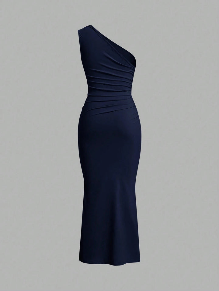 Rochie midi SHEIN, albastru