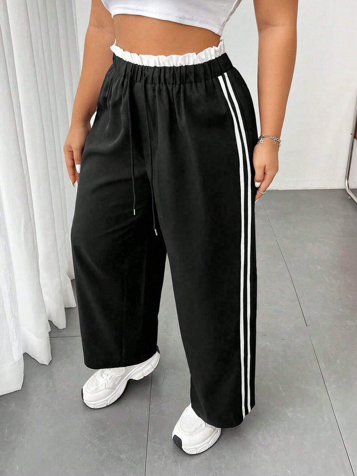 Pantaloni SHEIN, negru