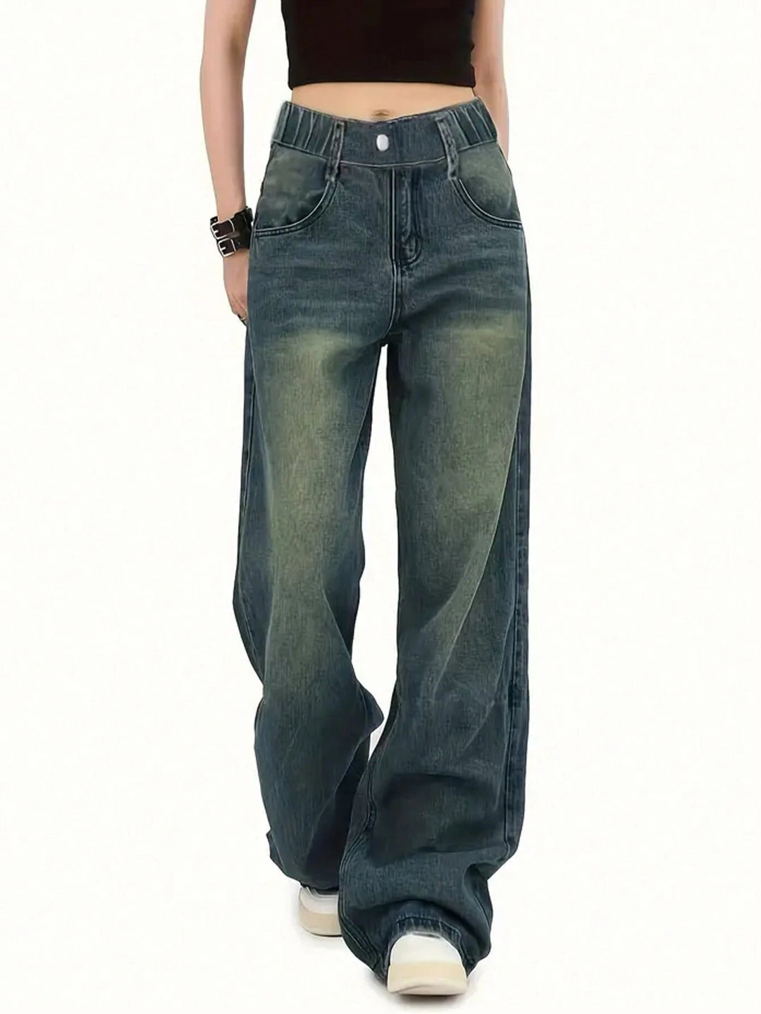 Jeans SHEIN, albastru