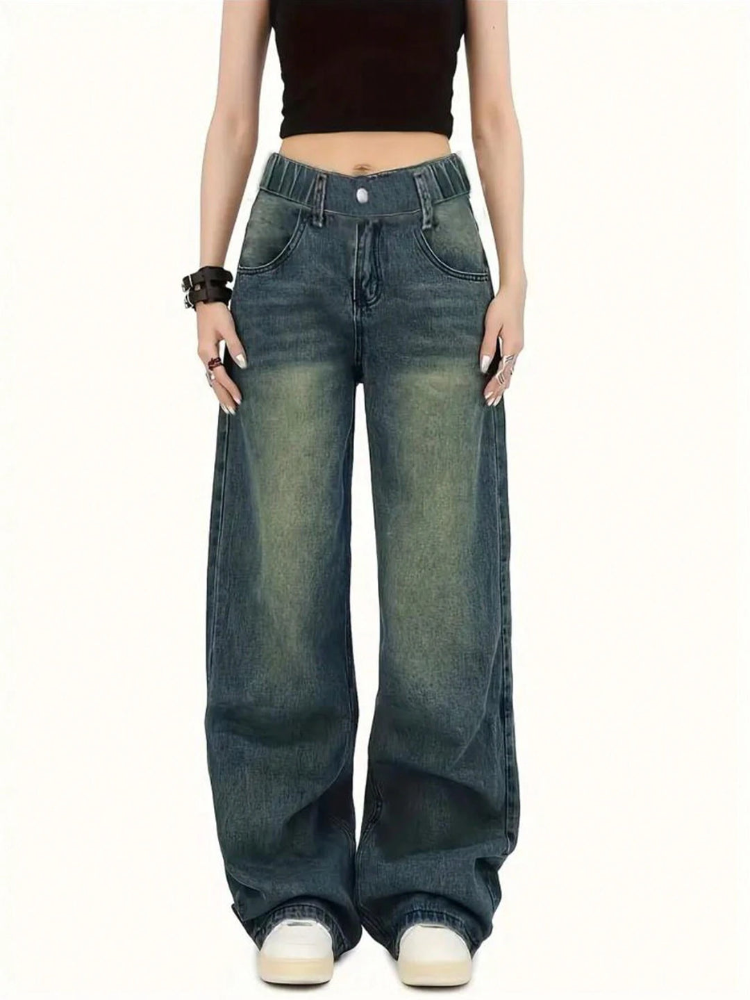 Jeans SHEIN, albastru