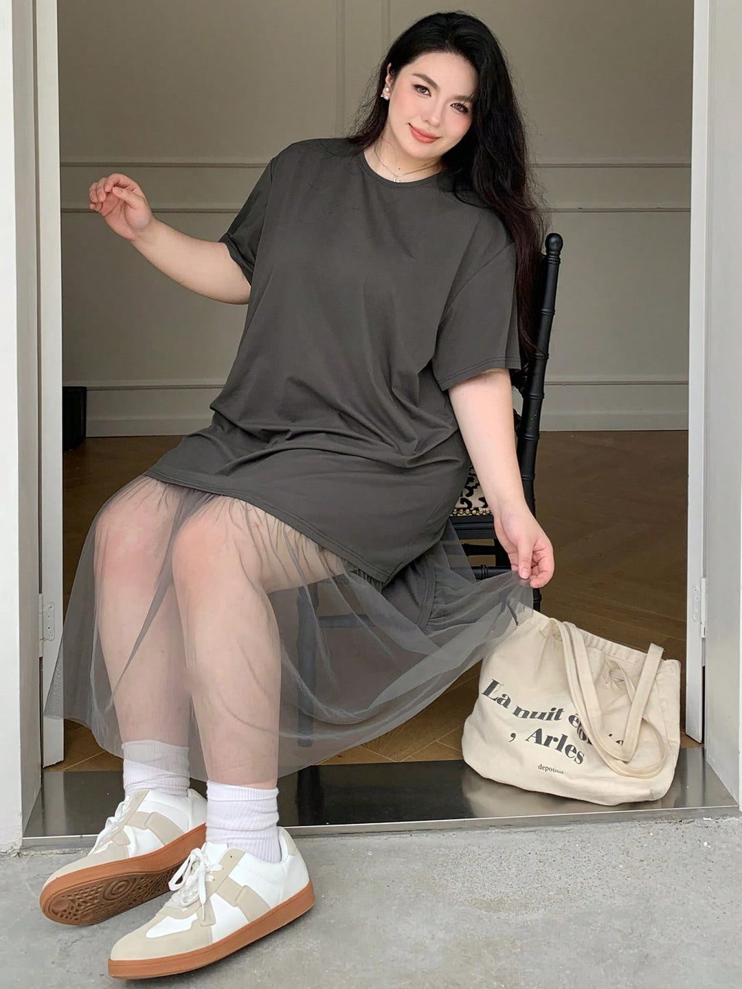 Rochie SHEIN, gri