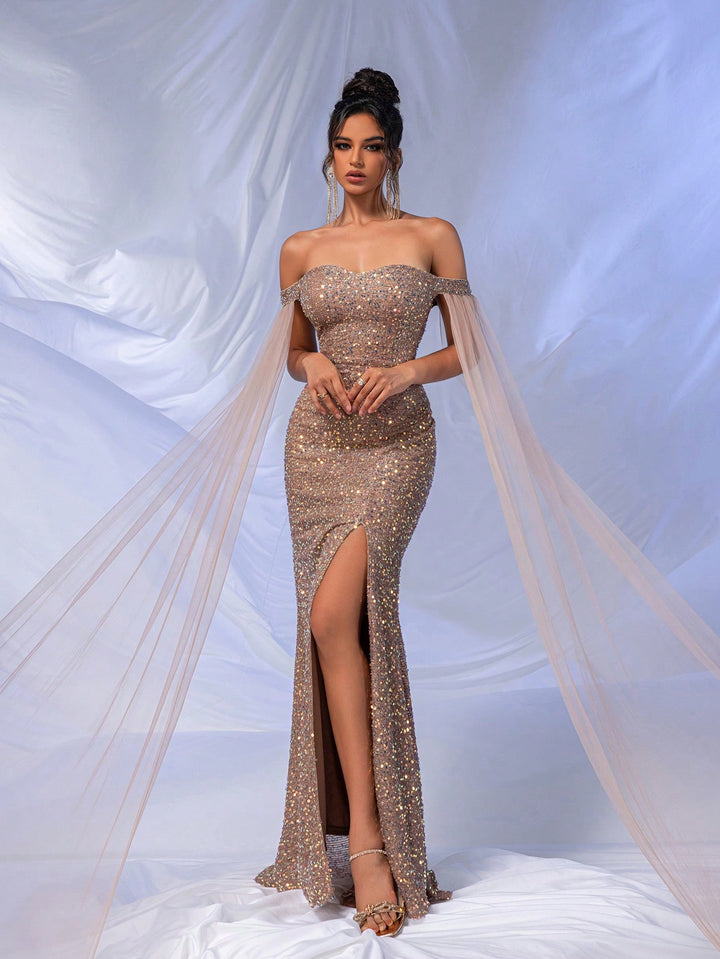 Rochie SHEIN, auriu
