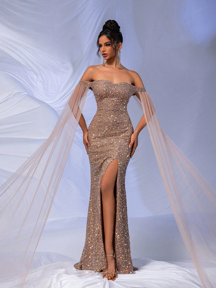 Rochie SHEIN, auriu