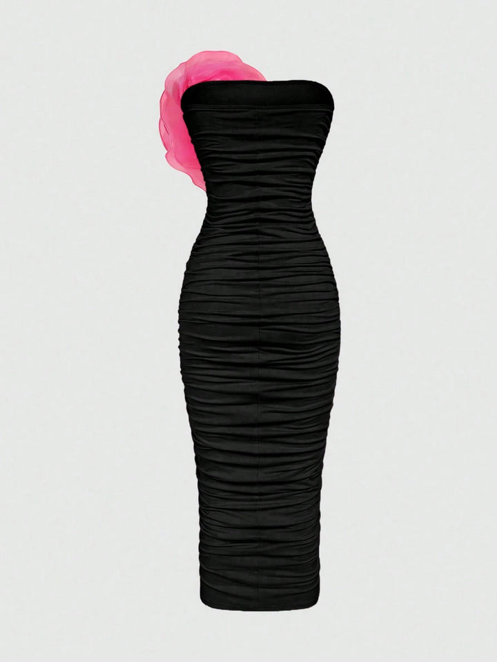 Rochie maxi SHEIN, negru