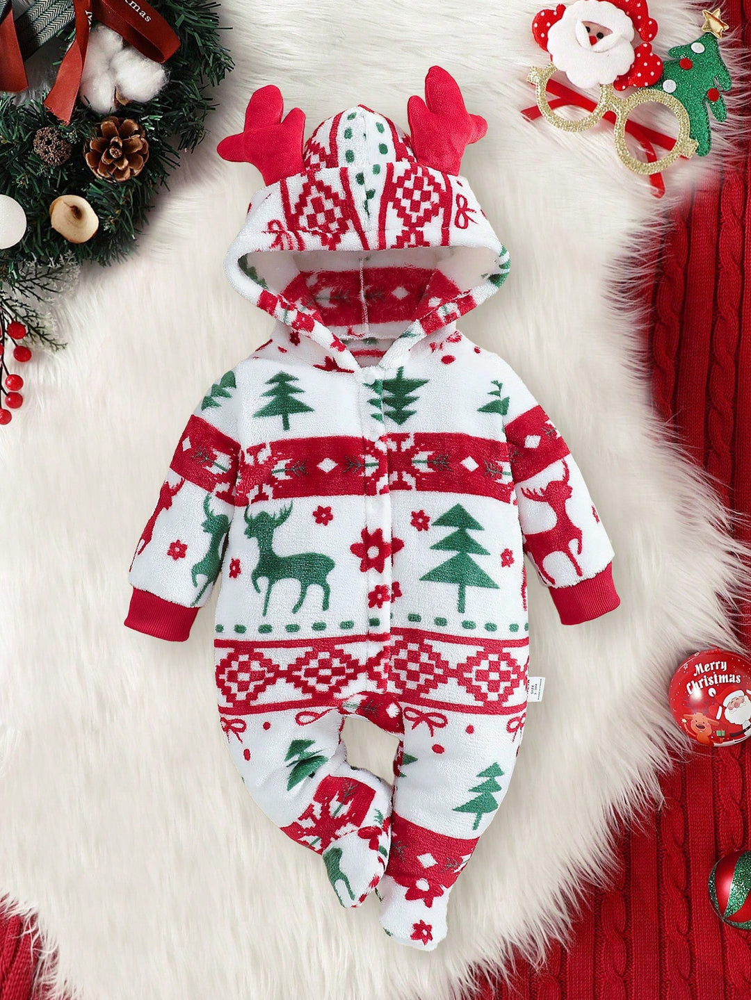 Pijama SHEIN, roșu