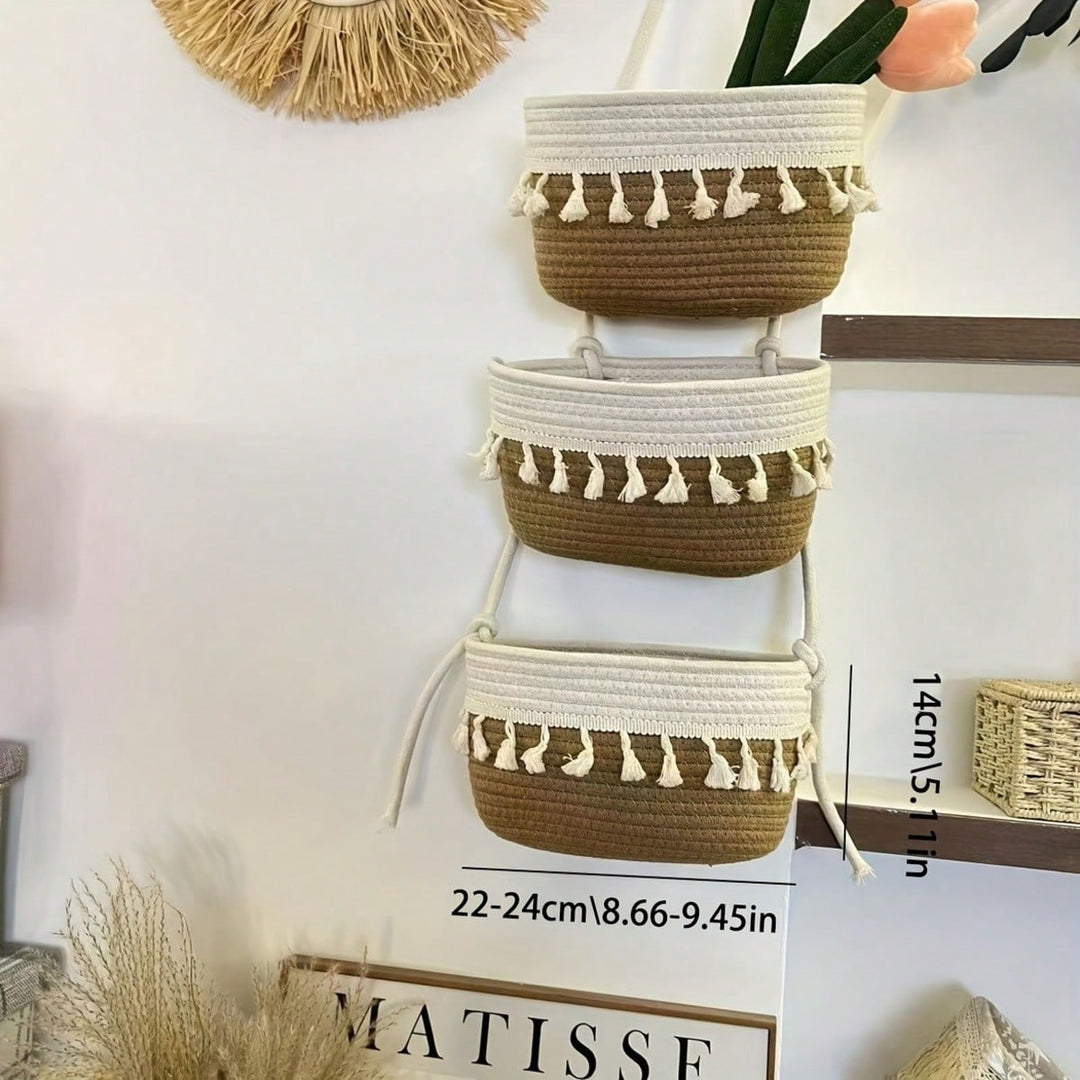 SHEIN tárolókosár, khaki