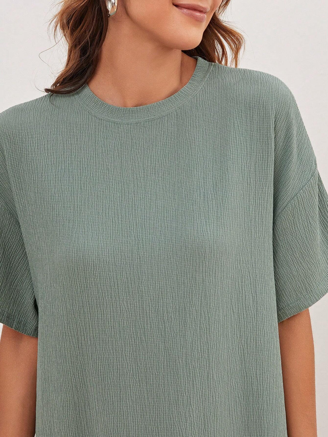 Rochie midi SHEIN, verde