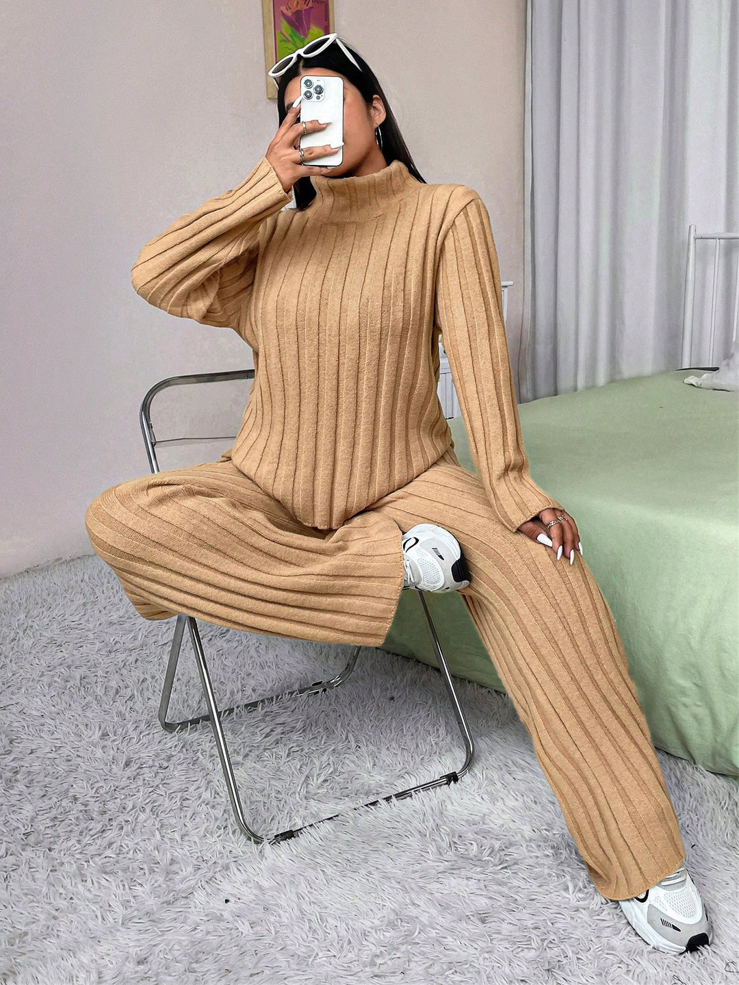 SHEIN szett, bézs