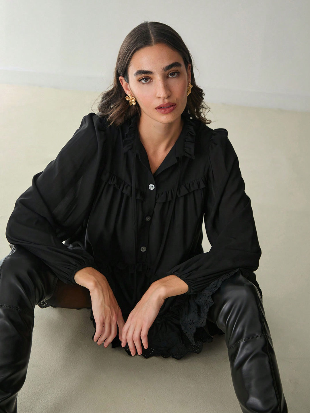 Rochie scurtă SHEIN, negru