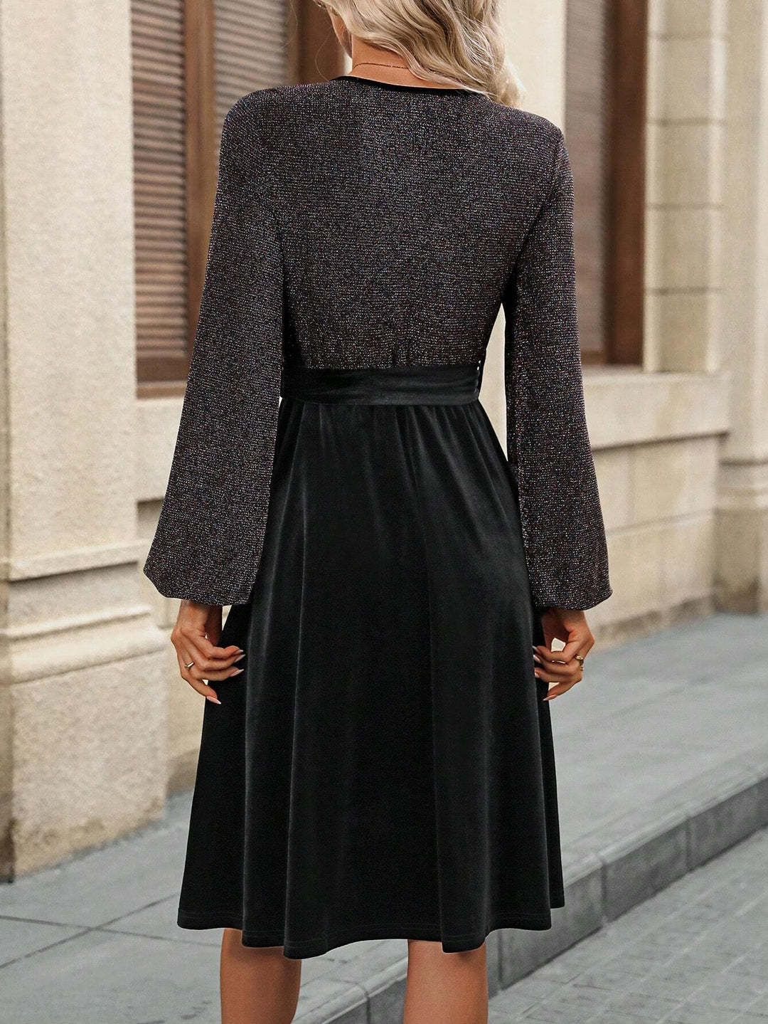 Rochie midi SHEIN, negru