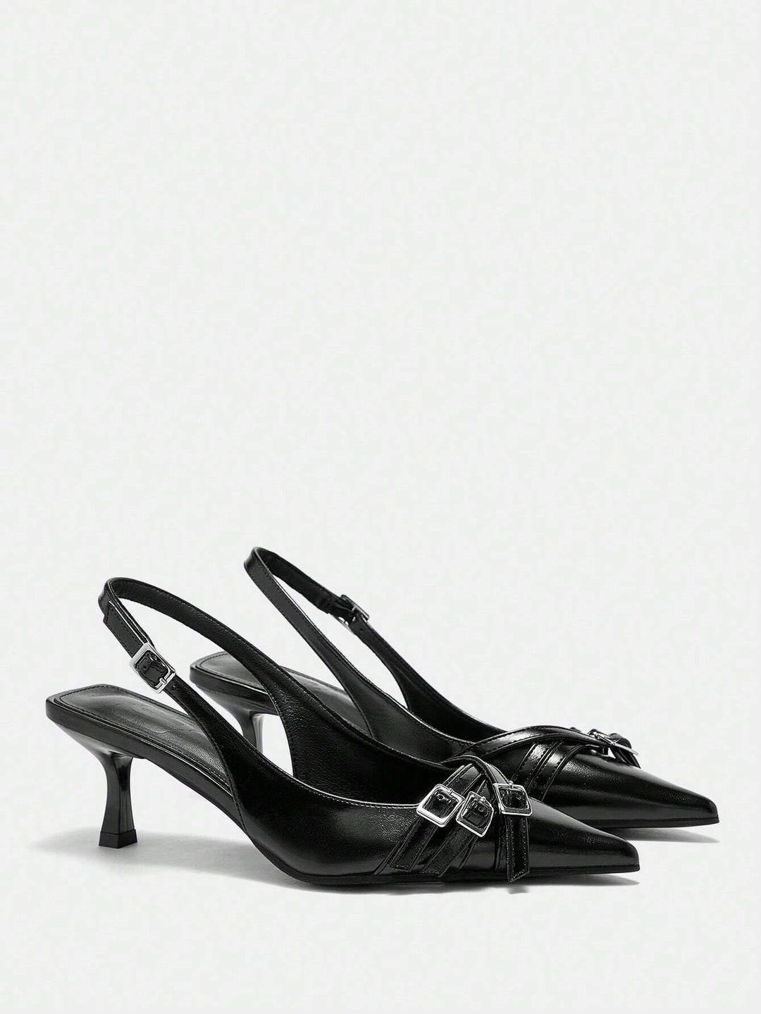 Pantofi cu toc SHEIN, negru