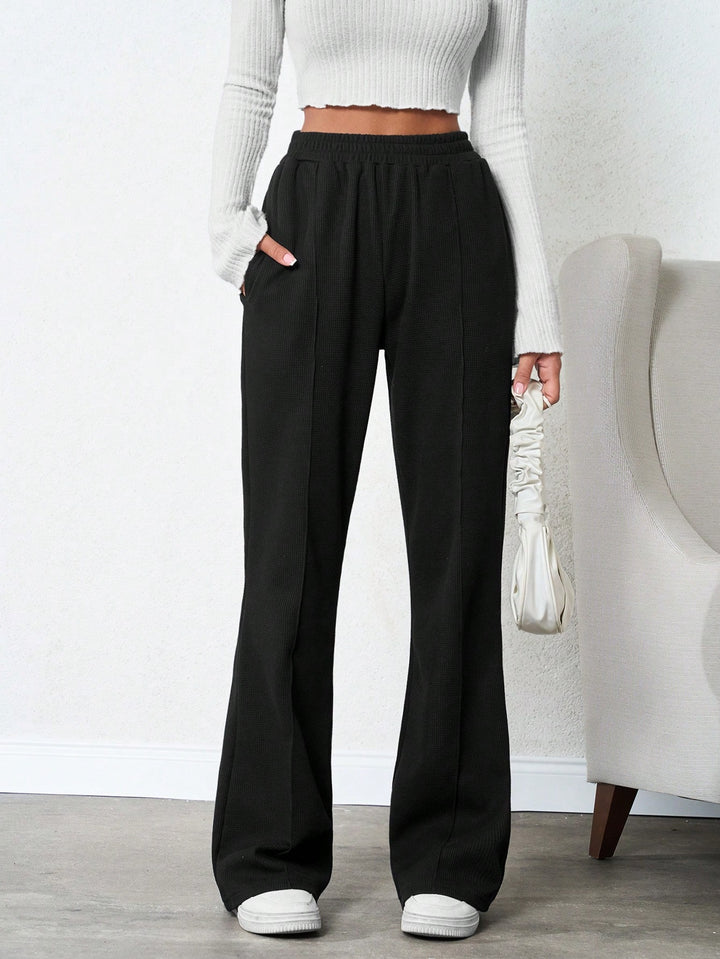Pantaloni SHEIN, negru