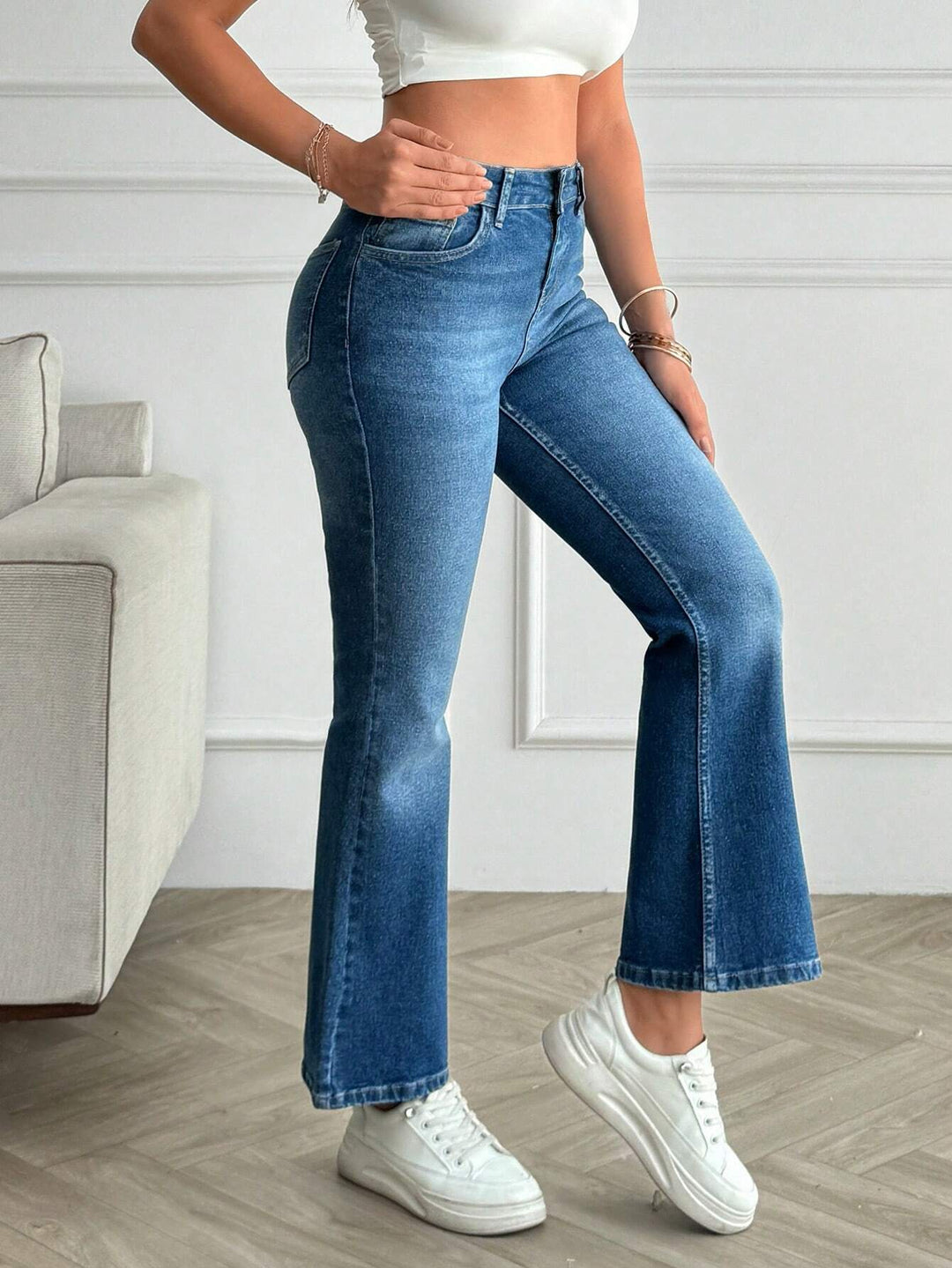 Jeans SHEIN, albastru