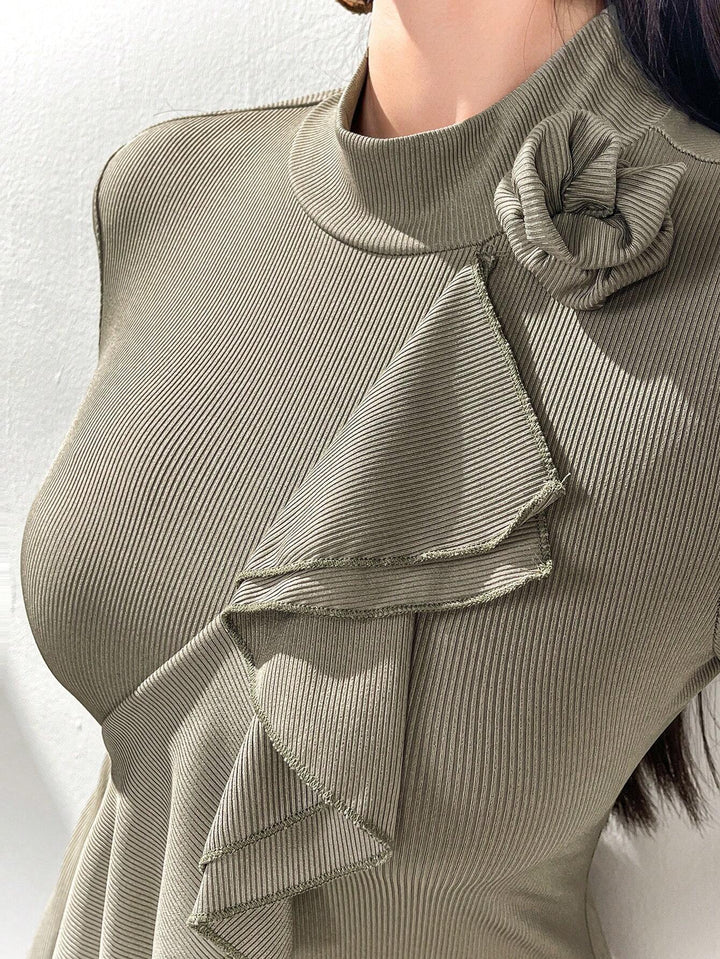 Shein maxi ruha, khaki