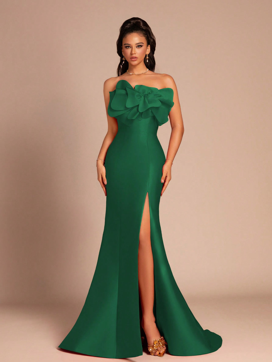Rochie SHEIN, verde