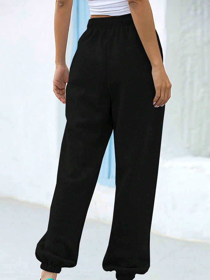 Pantaloni SHEIN, negru