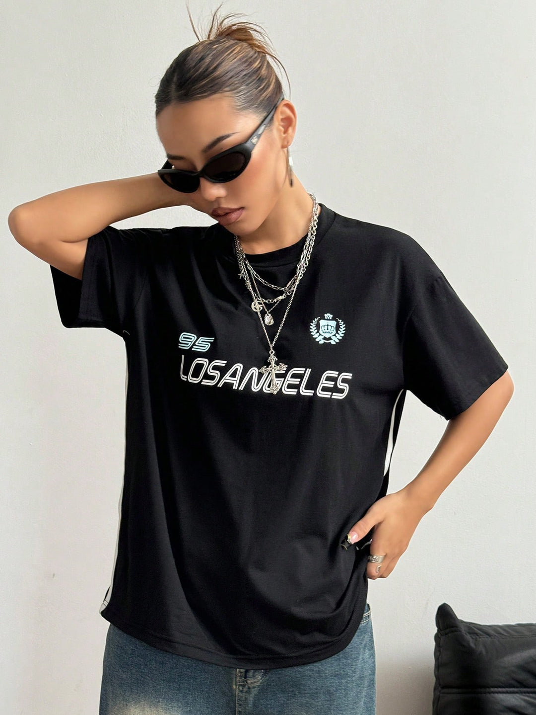 Tricou SHEIN, negru