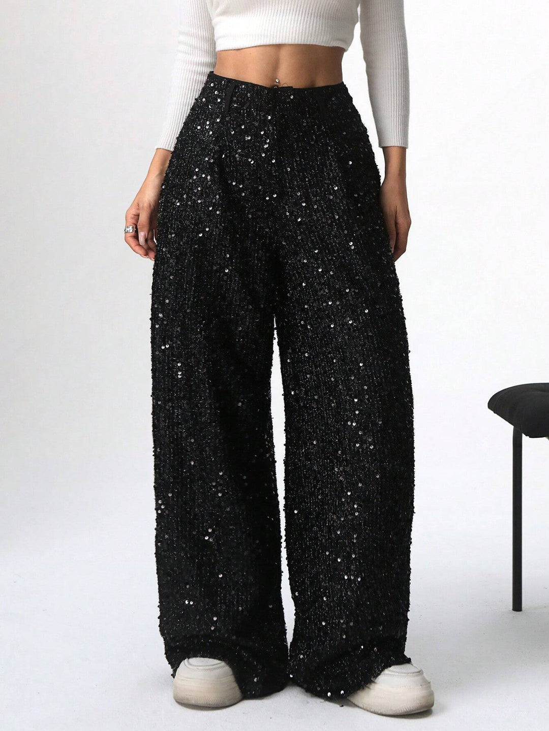 Pantaloni Shein, negru