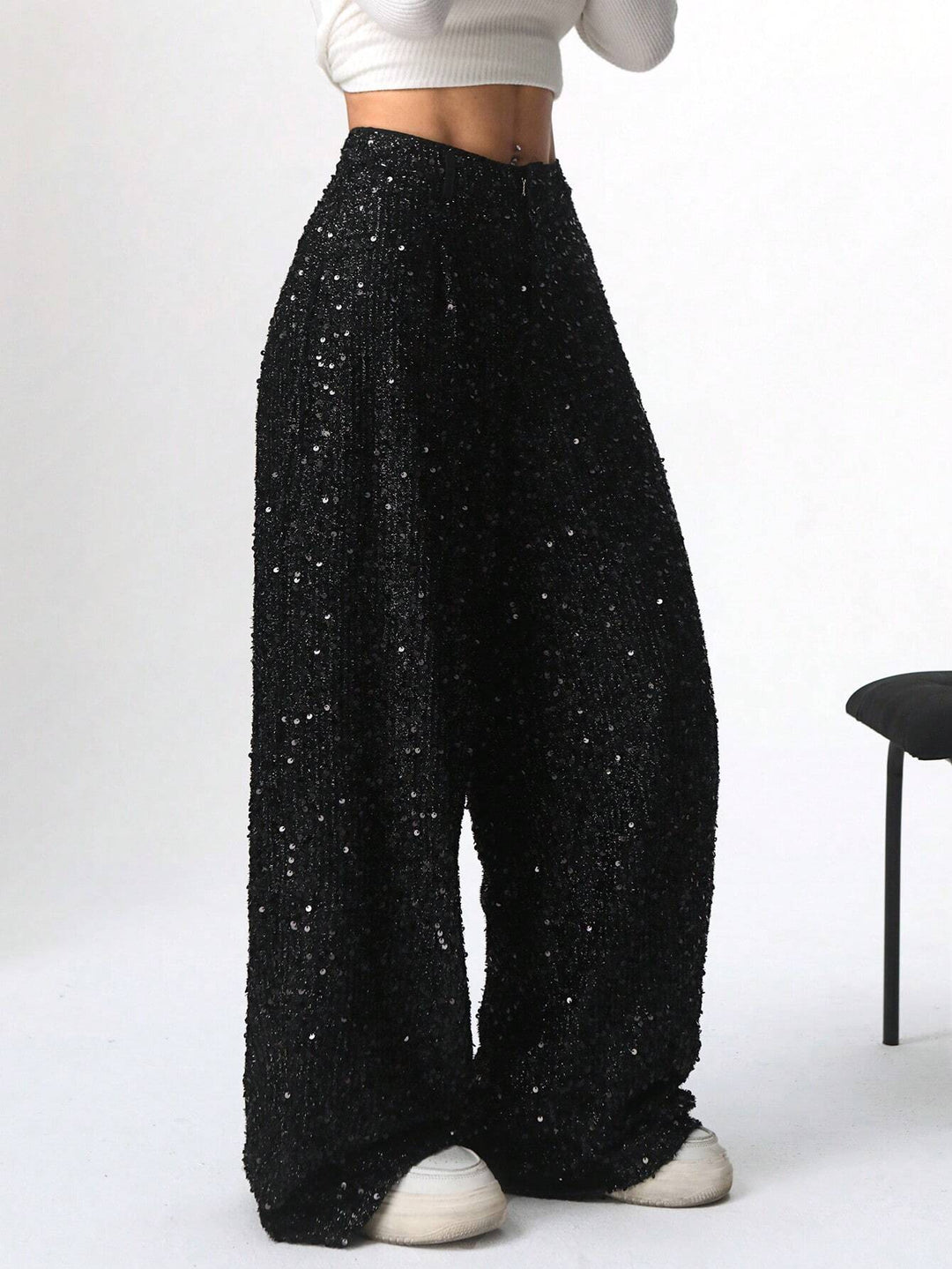 Pantaloni Shein, negru