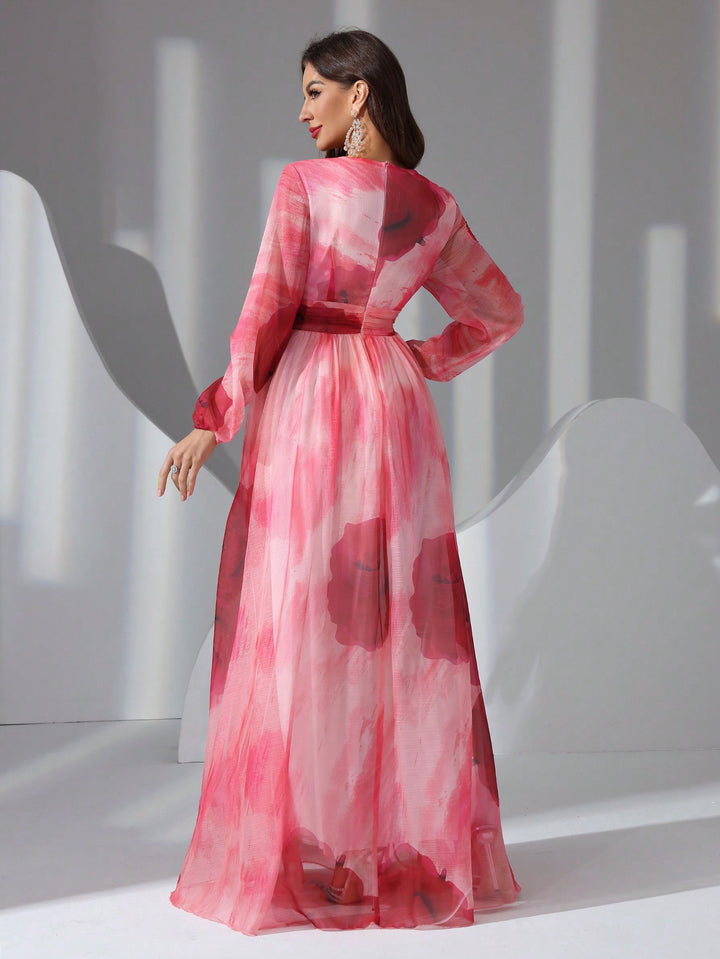 Rochie maxi SHEIN, roz