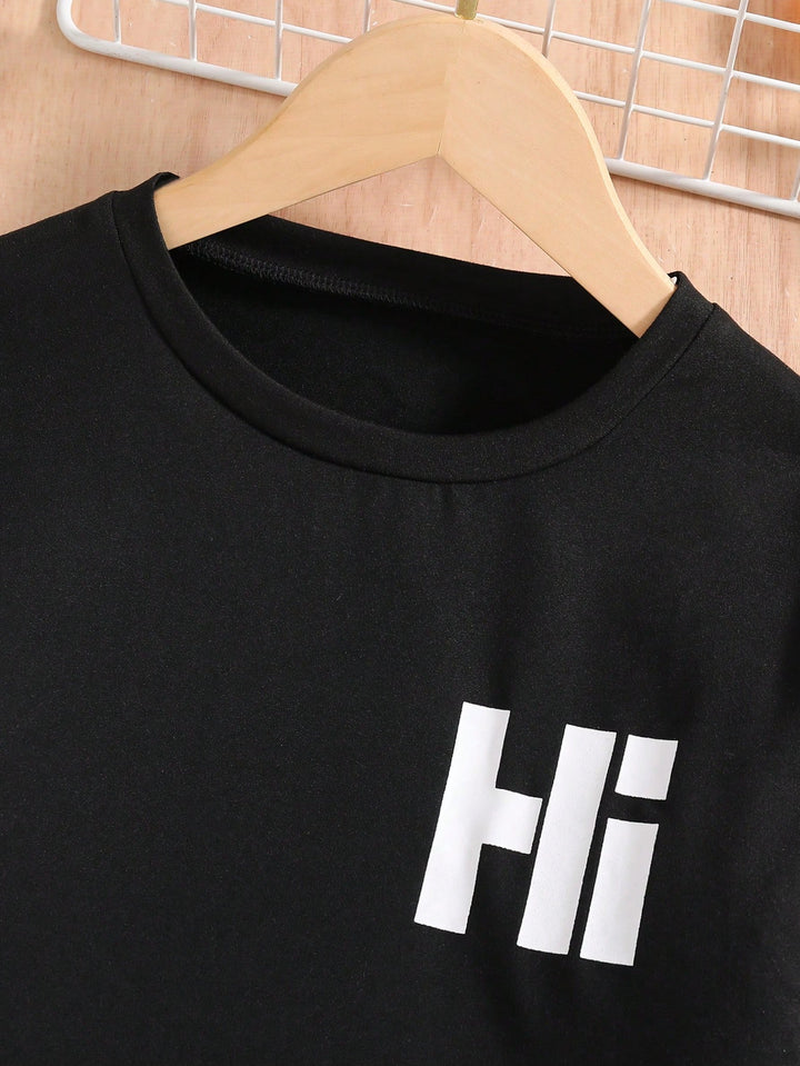 Pijama SHEIN, negru