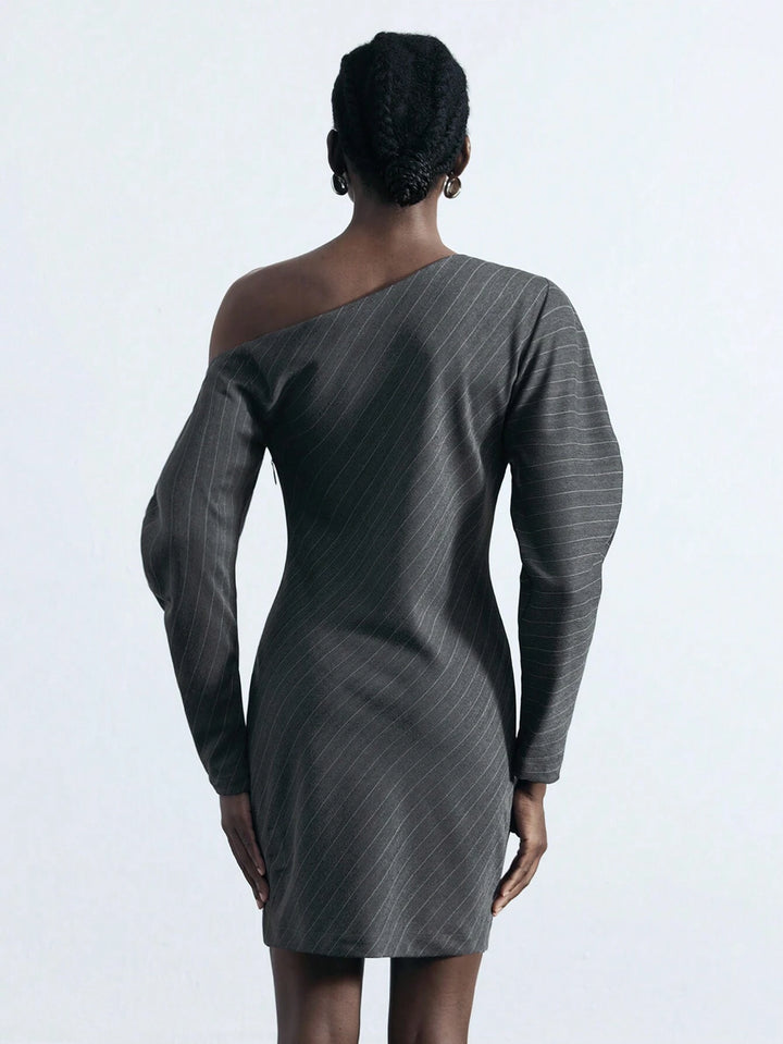 Rochie mini SHEIN, gri