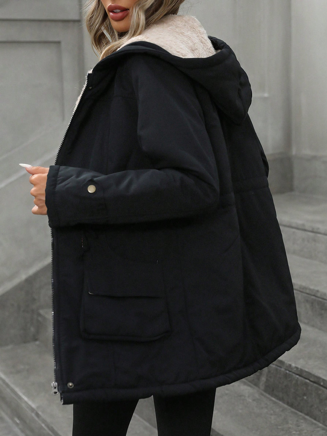 Geacă SHEIN, negru