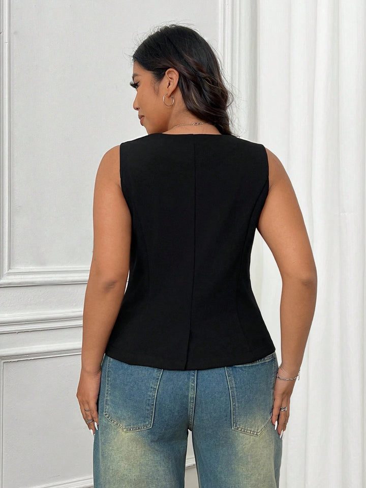 Sacou SHEIN, negru