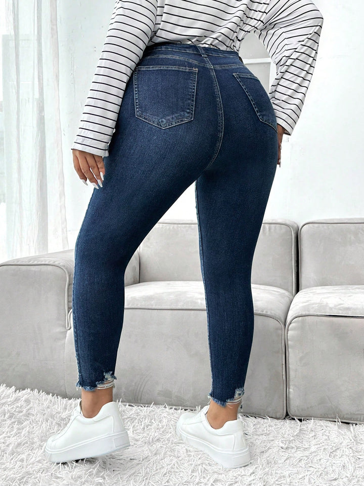 Jeans SHEIN, albastru