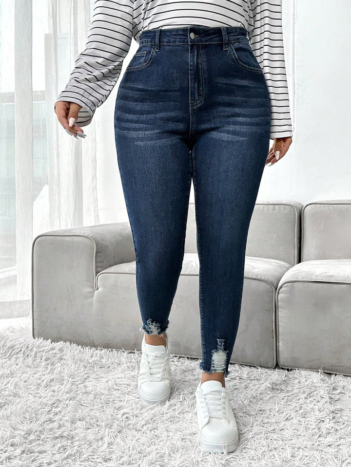 Jeans SHEIN, albastru